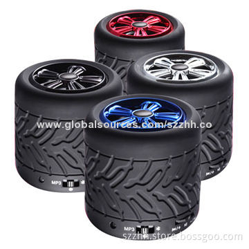 GM1001 Bluetooth Speakers with 2.1 + EDR, Around 10m Transmission Range, TF Card/Handsfree Supported